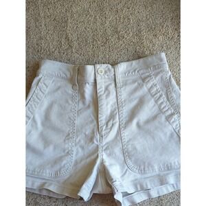 Madewell Khaki Utility Shorts Size 25